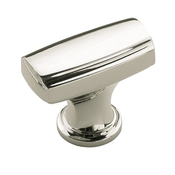 Amerock BP55311-PN Polished Nickel 35mm Highland Ridge Knob