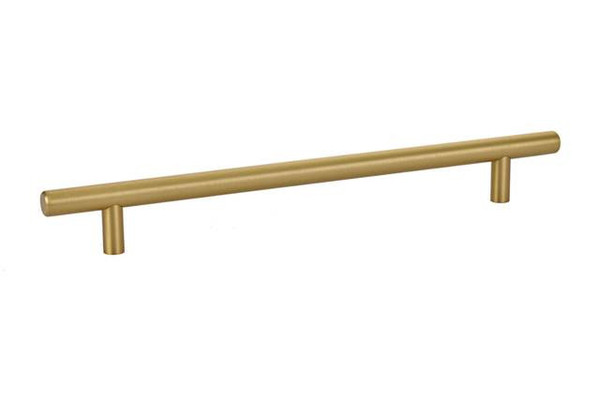 Emtek 86363US3NL Unlacquered Brass 8" C-to-C Mid Century Modern Bar Pull Emtek 86363US3NL Unlacquered Brass 8" C-to-C Mid Century Modern Bar Pull