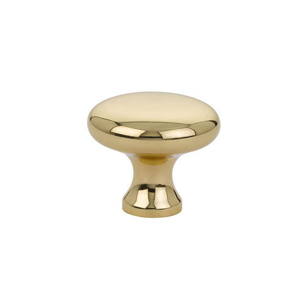 Emtek 86027US3NL Unlacquered Brass 1-3/4" Traditional Brass Providence Knob