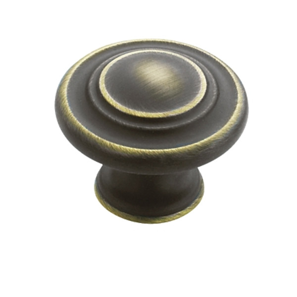 Amerock BP1586-RB Roman Bronze 1-3/8" Inspirations Knob