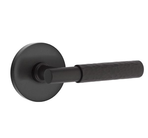 Emtek XXXX-TAHA-US19-PHD Flat Black T-Bar Pair Half Dummy Privacy Lever with Your Choice of Rosette