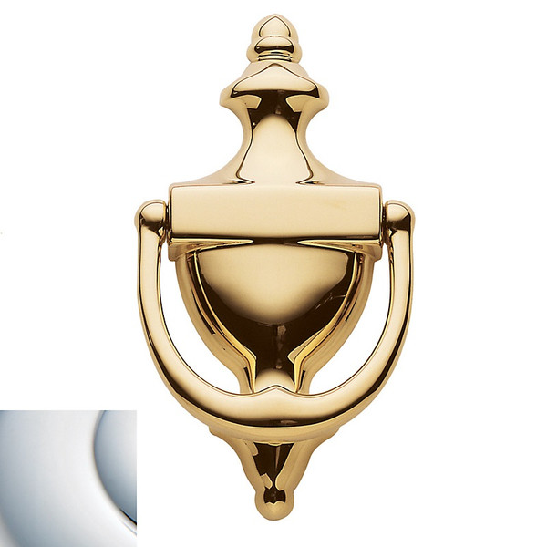 Baldwin 0102.260 Polished Chrome Colonial Door Knocker