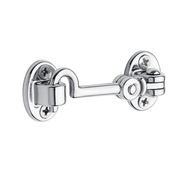 Baldwin 0950.260 Polished Chrome 2.5” Swivel Cabin Door Hook