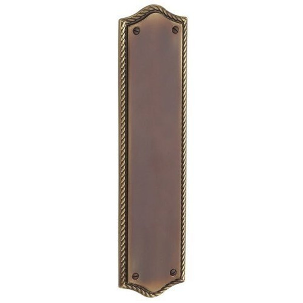 Baldwin 2285.112 Venetian Bronze 2.75” x 10.875” Bristol Push Plate