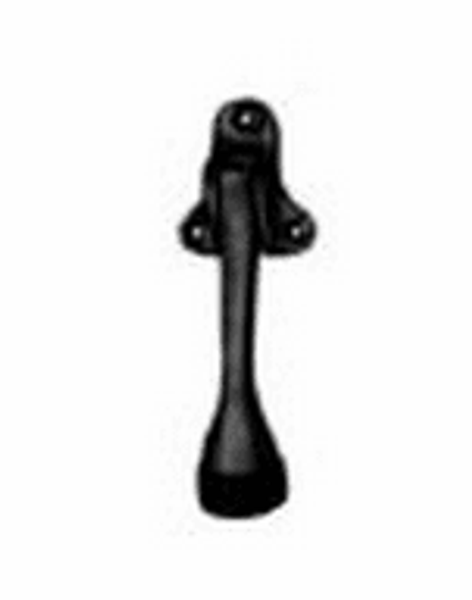 Baldwin 4100.190 Satin Black 4” Lever Door Holder