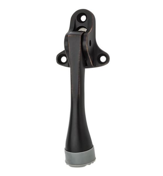 Baldwin 4100.112 Venetian Bronze 4” Lever Door Holder