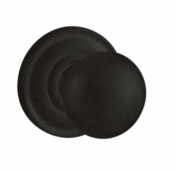 Baldwin 5000.402.priv Distressed Oil Rubbed Bronze Privacy 5000 Solid Brass Knob with Your Choice of Rosette