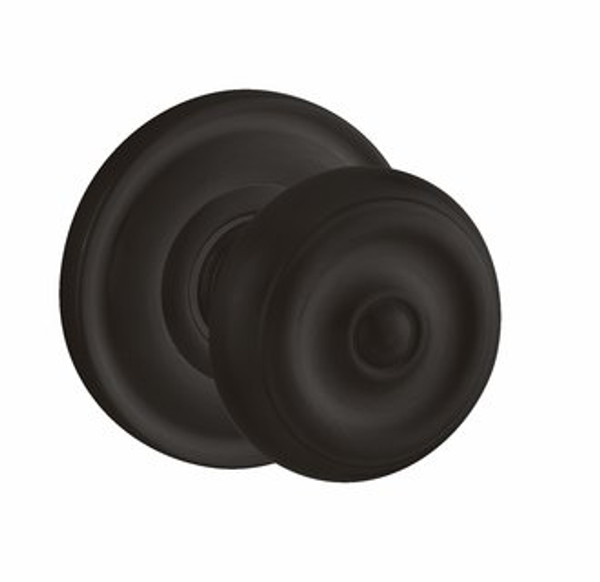 Baldwin 5020.102.pass Oil Rubbed Bronze Passage 5020 Solid Brass Knob with Your Choice of Rosette