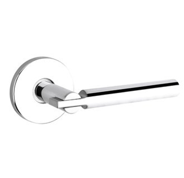 Baldwin 5161.260.pass Polished Chrome Passage 5161 Solid Brass Lever with Your Choice of Rosette