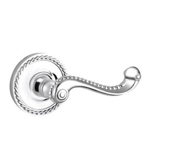 Baldwin 5104.260.pass Polished Chrome Passage 5104 Solid Brass Lever with Your Choice of Rosette