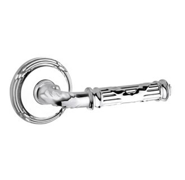 Baldwin 5122.260.priv Polished Chrome Privacy 5122 Solid Brass Lever with Your Choice of Rosette