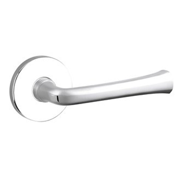 Baldwin 5112.260.priv Polished Chrome Privacy 5112 Solid Brass Lever with Your Choice of Rosette