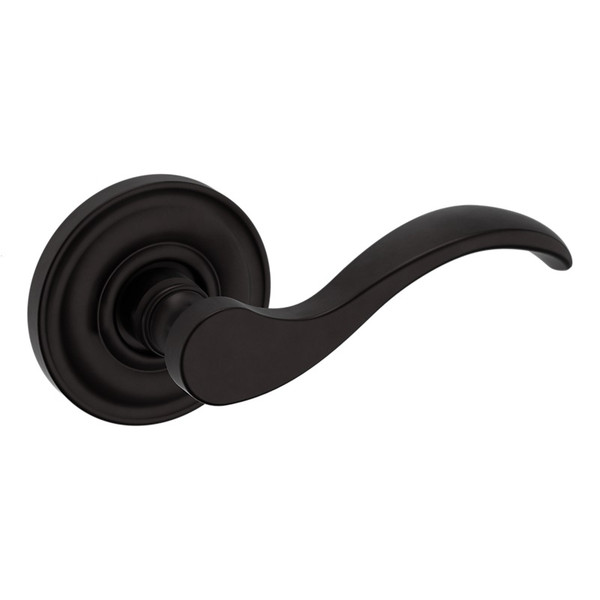 Baldwin 5455V102FD-PRE Oil Rubbed Bronze Interior Full Dummy Wave Lever with 5048 Rose
