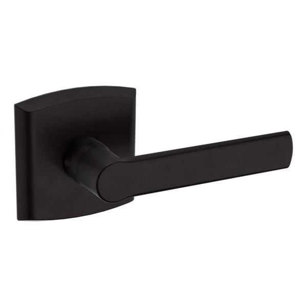 Baldwin 5485V102PASS-PRE Oil Rubbed Bronze Passage Soho Lever with R026 Rose