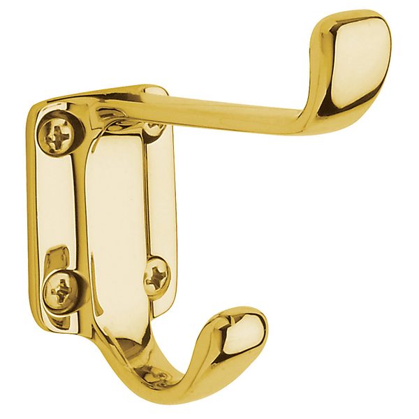 Baldwin 0781.031 Non-lacquered Brass Costume Hook