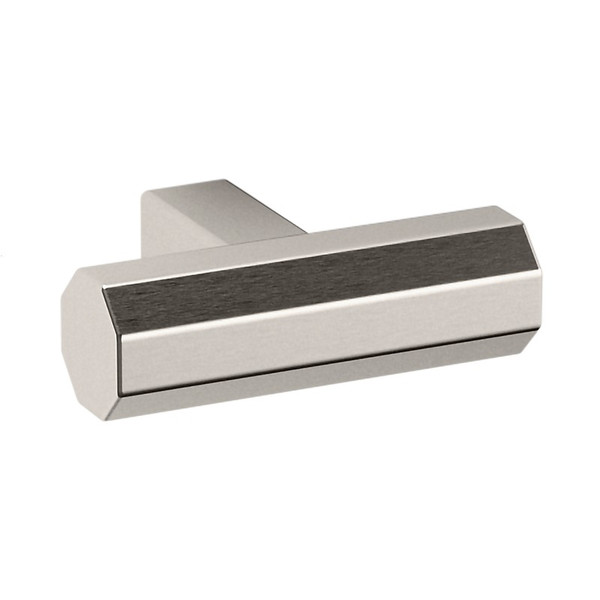 Baldwin 4416150 1-1/2" Octagonal Knob Satin Nickel Finish