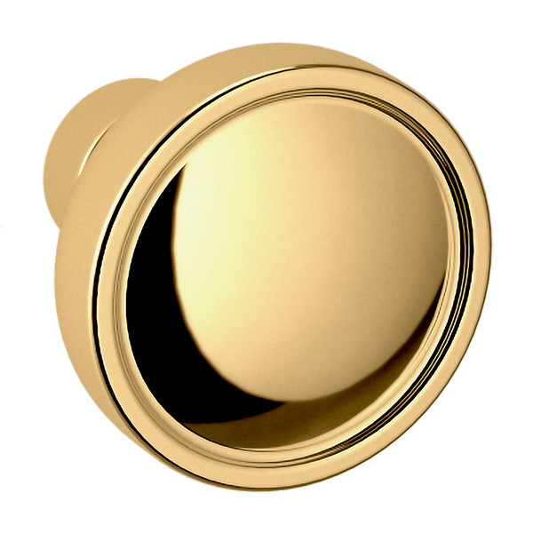 Baldwin 4402031 1-1/4" Tulip Knob Unlacquered Brass Finish