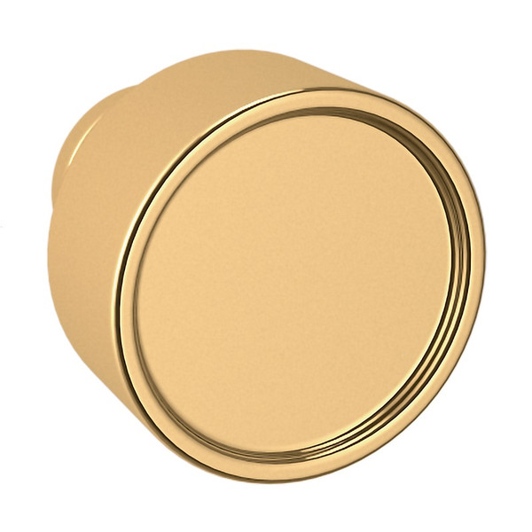 Baldwin 4972031 1-1/4" Hollywood Hills Knob Unlacquered Brass Finish