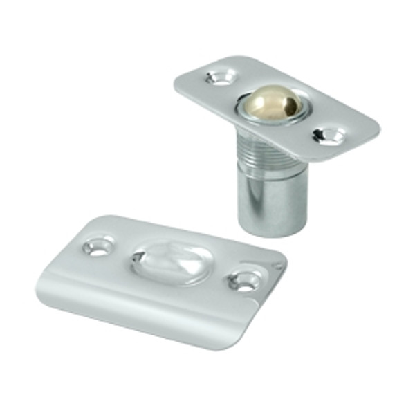 Deltana BC218RU26 Polished Chrome Round Ball Catch