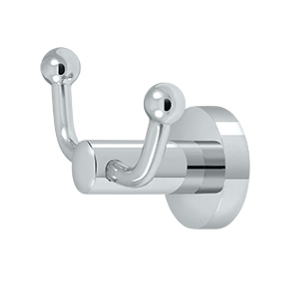 Deltana BBN2010-26 Polished Chrome Double Robe Hook