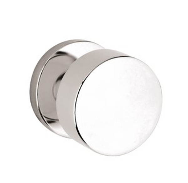 Baldwin 5055.055.priv.s Lifetime Polished Nickel Privacy 5055 Solid Brass Knob with Your Choice of Small Rosette