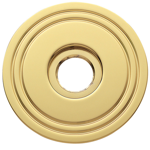 Baldwin 5047/5147.031 Non-lacquered Brass 2.625" Rosette