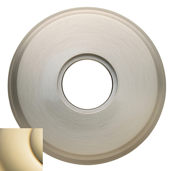 Baldwin 5075/5127.031 Non-lacquered Brass 2.625" Rosette