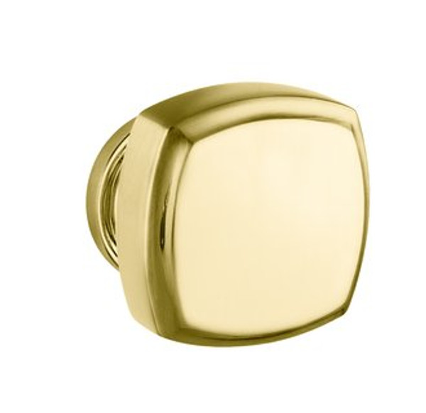 Baldwin 5011.031.priv.s Non-lacquered Brass Privacy 5011 Solid Brass Knob with Your Choice of Small Rosette