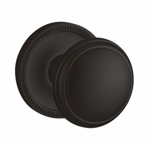 Baldwin 5069.102.fd Oil Rubbed Bronze Full Dummy 5069 Solid Brass Knob with Your Choice of Rosette