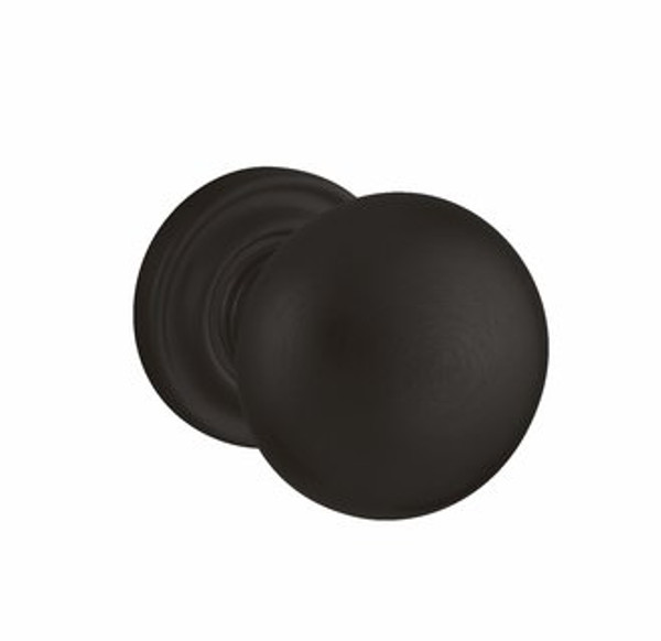 Baldwin 5000.102.pass.s Oil Rubbed Bronze Passage 5000 Solid Brass Knob with Your Choice of Small Rosette