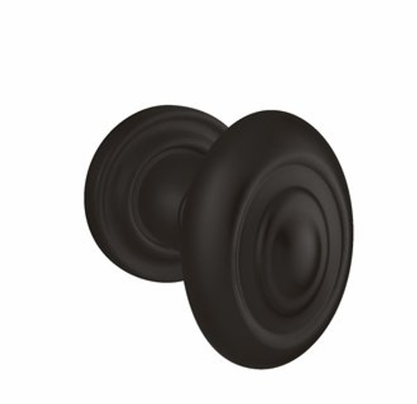 Baldwin 5077.102.pass.s Oil Rubbed Bronze Passage 5077 Solid Brass Knob with Your Choice of Small Rosette