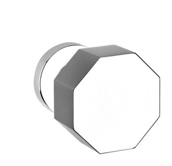 Baldwin 5073.260.pass.s Polished Chrome Passage 5073 Solid Brass Knob with Your Choice of Small Rosette