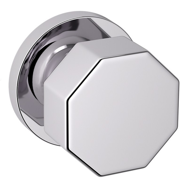 Baldwin 5073260PASS-PRE Polished Chrome Passage Knob with 5046 Rose