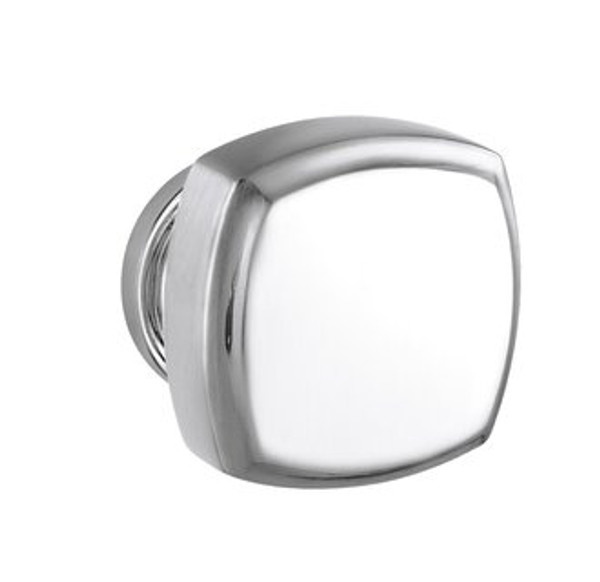 Baldwin 5011.260.priv.s Polished Chrome Privacy 5011 Solid Brass Knob with Your Choice of Small Rosette