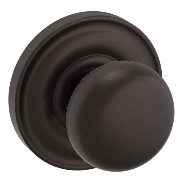 Baldwin 5030112FD-PRE Venetian Bronze Full Dummy Knob with 5048 Rose