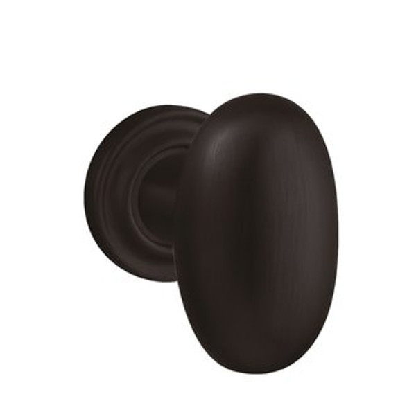 Baldwin 5024.112.FD.s Venetian Bronze Full Dummy 5024 Solid Brass Knob with Your Choice of Small Rosette