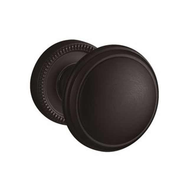 Baldwin 5069.112.priv.s Venetian Bronze Privacy 5069 Solid Brass Knob with Your Choice of Small Rosette