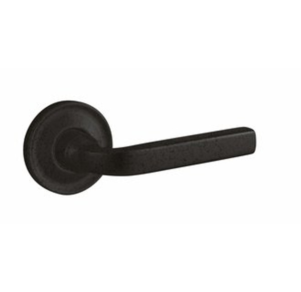 Baldwin 5190.402.priv.s Distressed Oil Rubbed Bronze Privacy 5190 Solid Brass Lever with Your Choice of Small Rosette