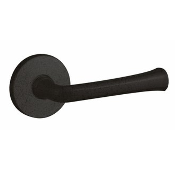Baldwin 5112.402.idm Distressed Oil Rubbed Bronze Half Dummy 5112 Solid Brass Lever with Your Choice of Rosette