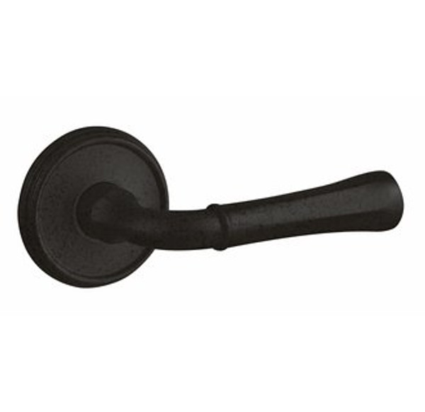 Baldwin 5113.402.priv Distressed Oil Rubbed Bronze Privacy 5113 Solid Brass Lever with Your Choice of Rosette