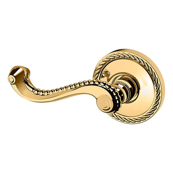 Baldwin 5104003LDM-PRE Lifetime Brass Left Handed Half Dummy Lever with 5004 Rose