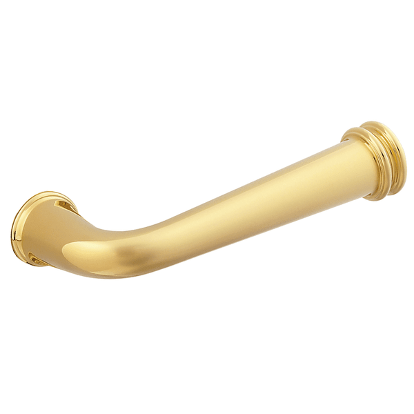 Baldwin 5116.003.RMR/LMR Lifetime Polished Brass 1/2 Pair of 5116 Solid Brass Levers Minus Rosettes
