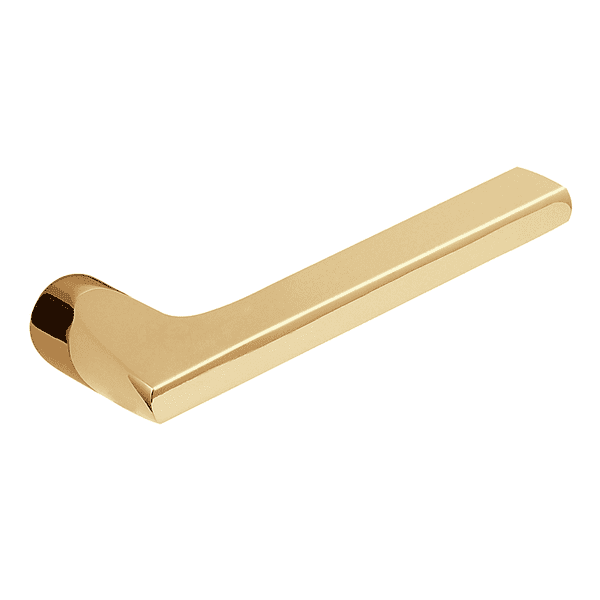 Baldwin 5162.003.RMR/LMR Lifetime Polished Brass 1/2 Pair of 5162 Solid Brass Levers Minus Rosettes