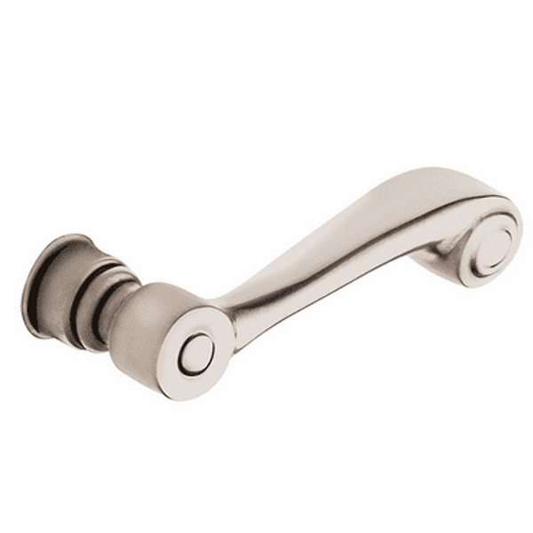 Baldwin 5103.055.RMR/LMR Lifetime Polished Nickel 1/2 Pair of 5103 Solid Brass Levers Minus Rosettes