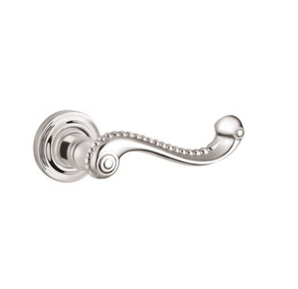 Baldwin 5104.055.fd.s Lifetime Polished Nickel Full Dummy 5104 Solid Brass Lever with Your Choice of Small Rosette