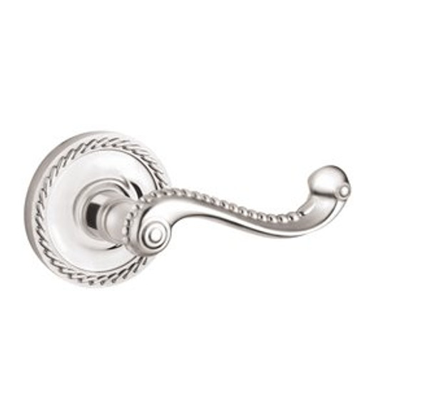 Baldwin 5104.055.pass Lifetime Polished Nickel Passage 5104 Solid Brass Lever with Your Choice of Rosette