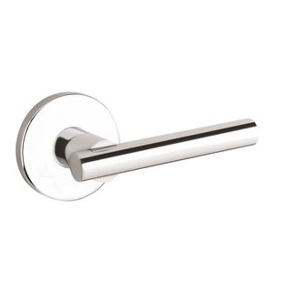 Baldwin 5137.055.pass Lifetime Polished Nickel Passage 5137 Solid Brass Lever with Your Choice of Rosette