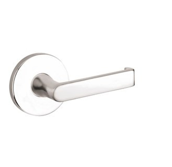Baldwin 5105.055.pass Lifetime Polsihed Nickel Passage 5105 Solid Brass Lever with Your Choice of Rosette