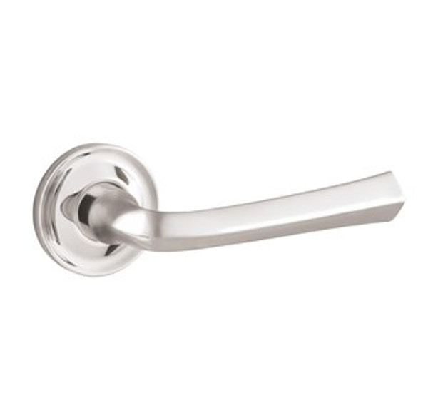 Baldwin 5141.055.pass.s Lifetime Polished Nickel Passage 5141 Solid Brass Lever with Your Choice of Small Rosette