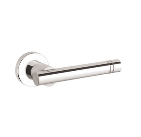Baldwin 5138.055.priv.s Lifetime Polished Nickel Privacy 5138 Solid Brass Lever with Your Choice of Small Rosette